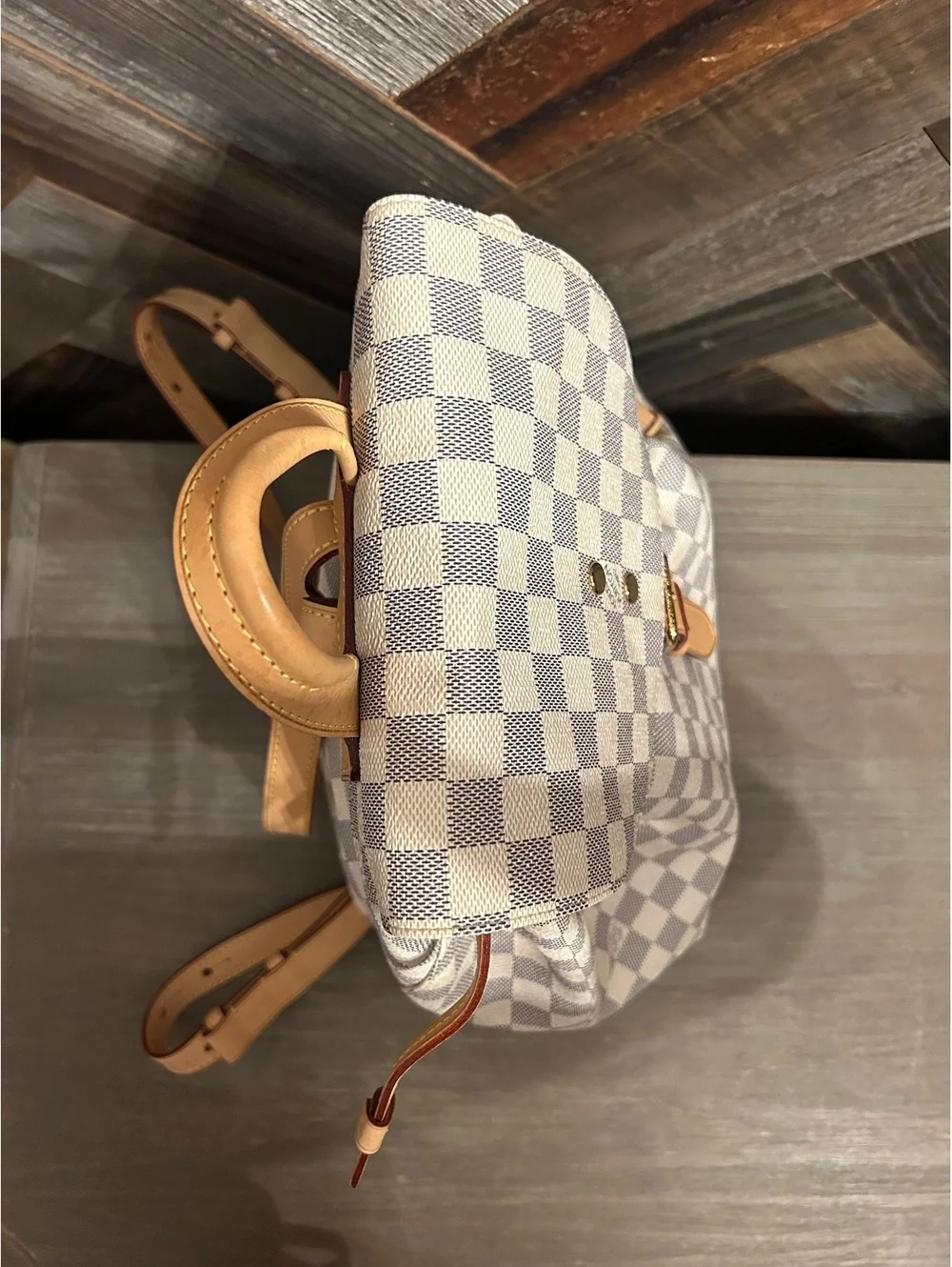 Louis Vuitton Damier Azur Sperone Backpack